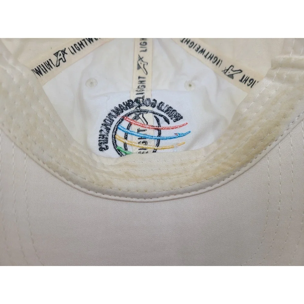 Bridgestone Invitational World Golf Championships Ahead Adjustable Hat Cap Beige